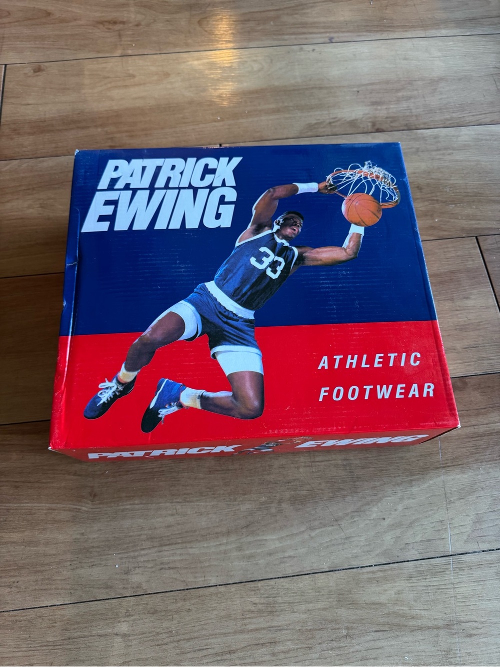 Patrick Ewing Red High-Top Men's Sneakers - Picture 8 of 9